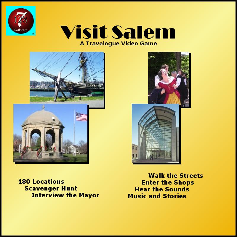The cover of the Visit Salem CD