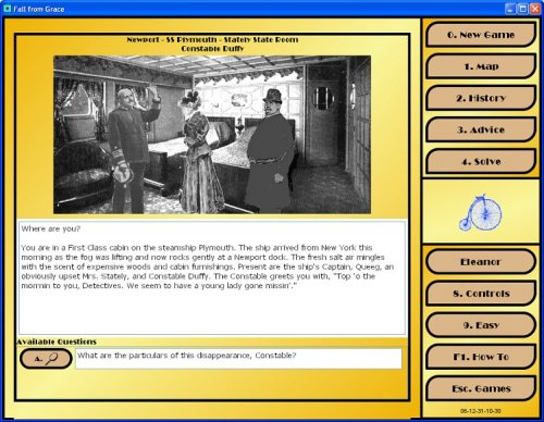 Screen shot from game